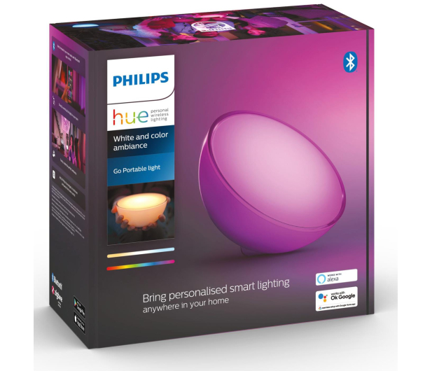 Philips Hue White and color ambiance Lampa przenośna Go - 534799 - zdjęcie 5